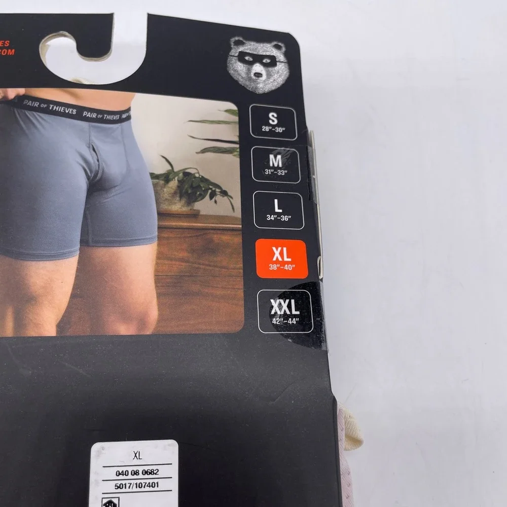 Pair of Thieves Men's Lavender SuperFit Mesh 2-Pack Boxer Briefs Size XL